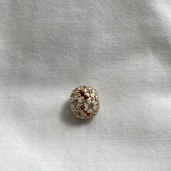 Pandora Jewelry - Retired Pandora Rose White Primrose Meadow Charm